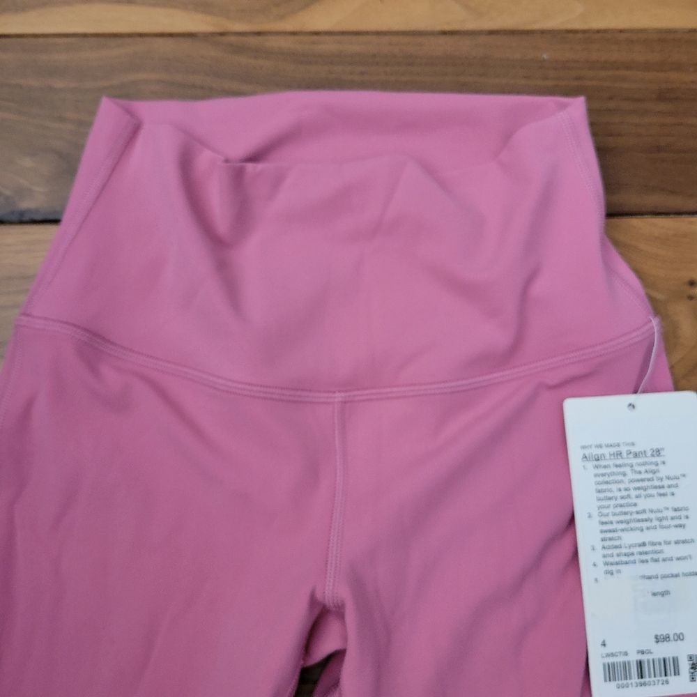 NWT Lululemon Align 18" leggings size 4 - Picture 7 of 11